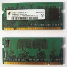 Модуль памяти для ноутбуков 256MB DDR2 SODIMM PC3200 (Находка)