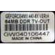 GEFORCE4MX 440-8X 64MB DDR TV-OUT (Находка)