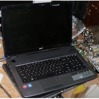 Ноутбук Acer Aspire 7540G-504G50Mi (AMD Turion II X2 M500 (2x2.2Ghz) /no RAM! /no HDD! /17.3" TFT 1600x900) - Находка